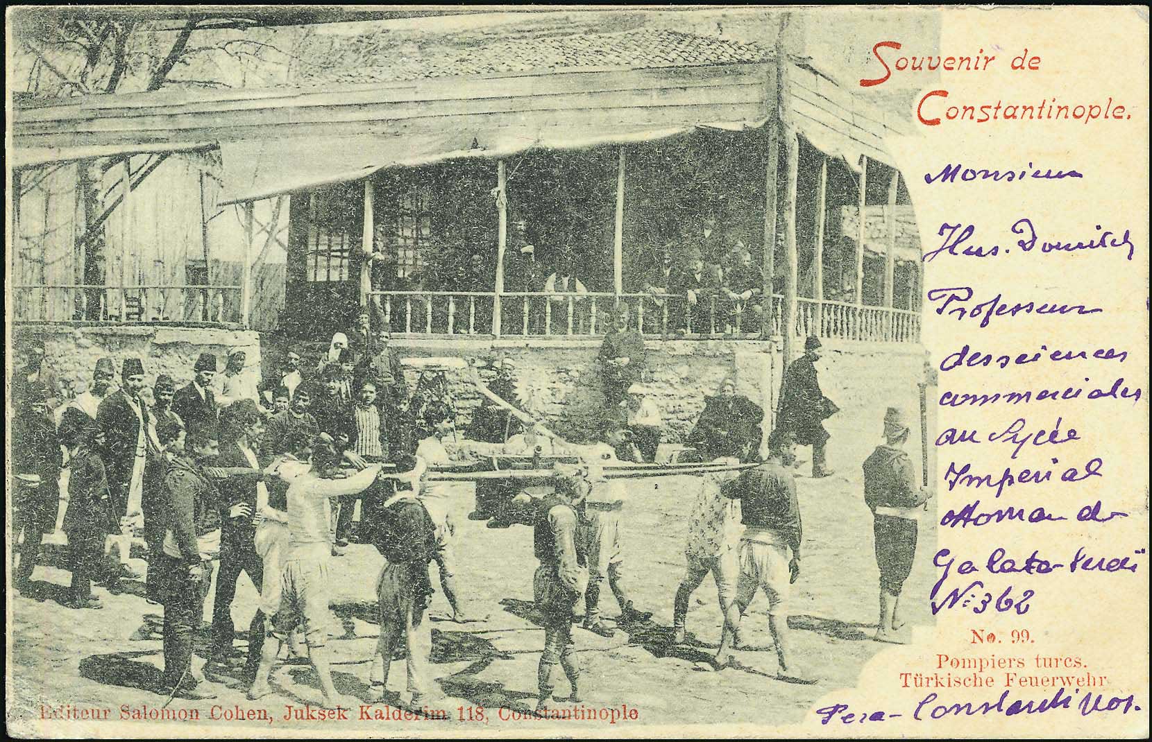 Lot 1991 - - Smyrne,Constantinople, Asia Minor - A. Karamitsos Postal & Live Internet Auction 751 Lot 1991 - - Smyrne,Constantinople, Asia Minor - A. Karamitsos Postal & Live Internet Auction 751