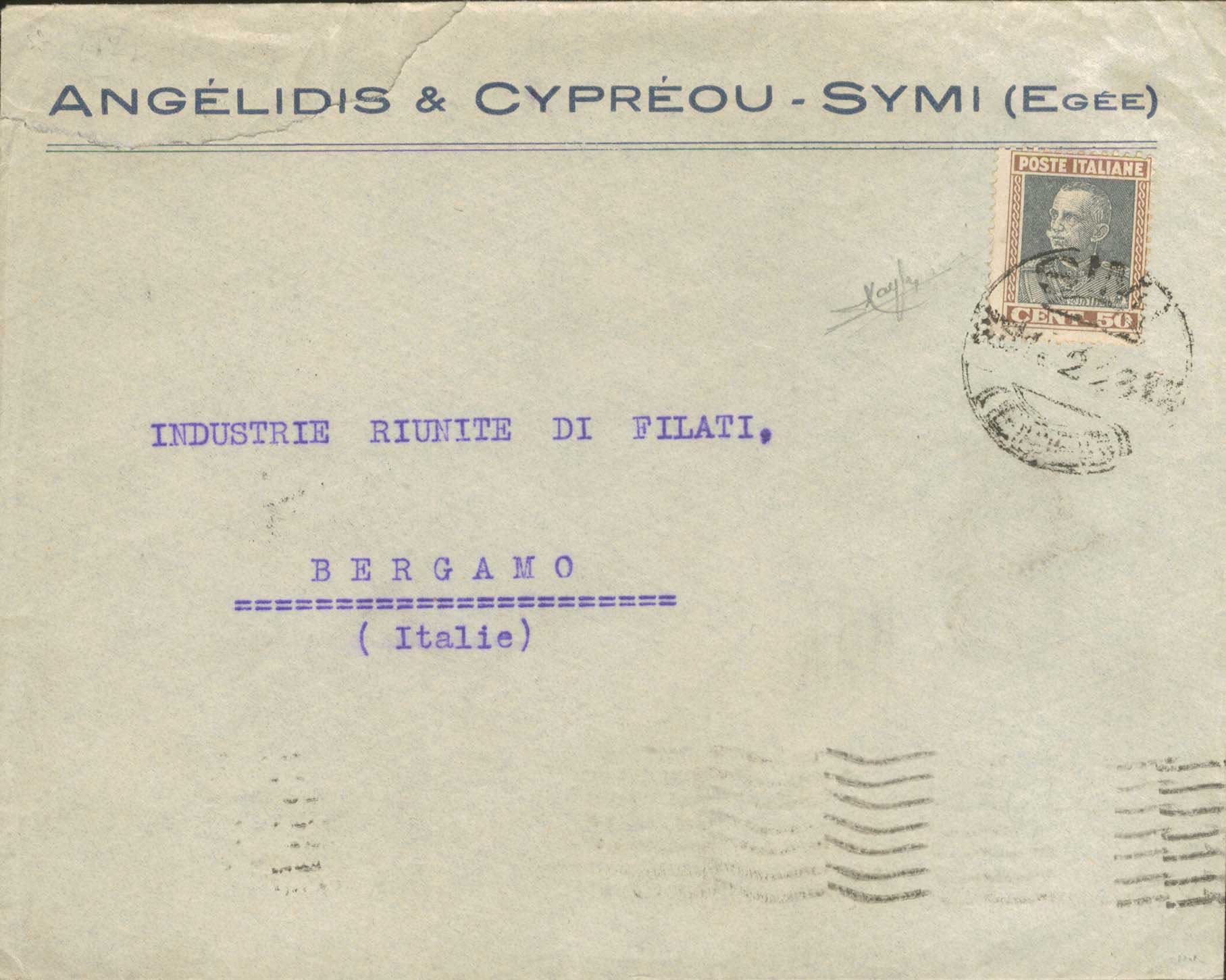 Lot 683 - - ItalianDodecanese - Italian Post Office Issues - A. Karamitsos Postal & Live Internet Auction 752 Lot 683 - - ItalianDodecanese - Italian Post Office Issues - A. Karamitsos Postal & Live Internet Auction 752