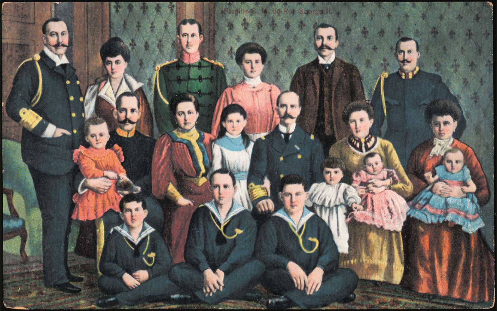Lot 1947 - PICTURE POSTCARDS - royalty -  A. Karamitsos Postal & Live Internet Auction 749