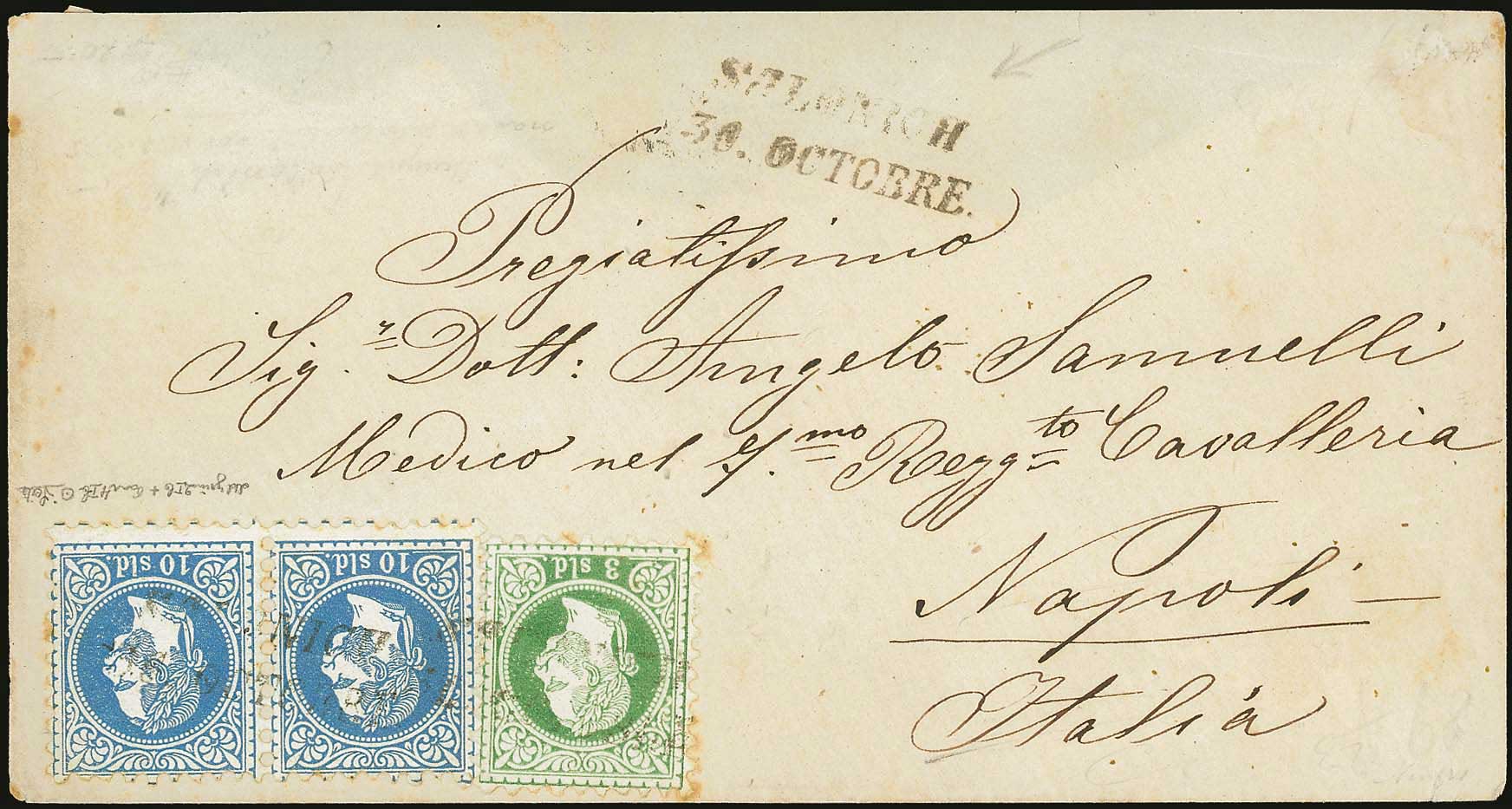 Lot 1192 - - AustrianP.O. - A. Karamitsos Postal & Live Internet Auction 754 Lot 1192 - - AustrianP.O. - A. Karamitsos Postal & Live Internet Auction 754