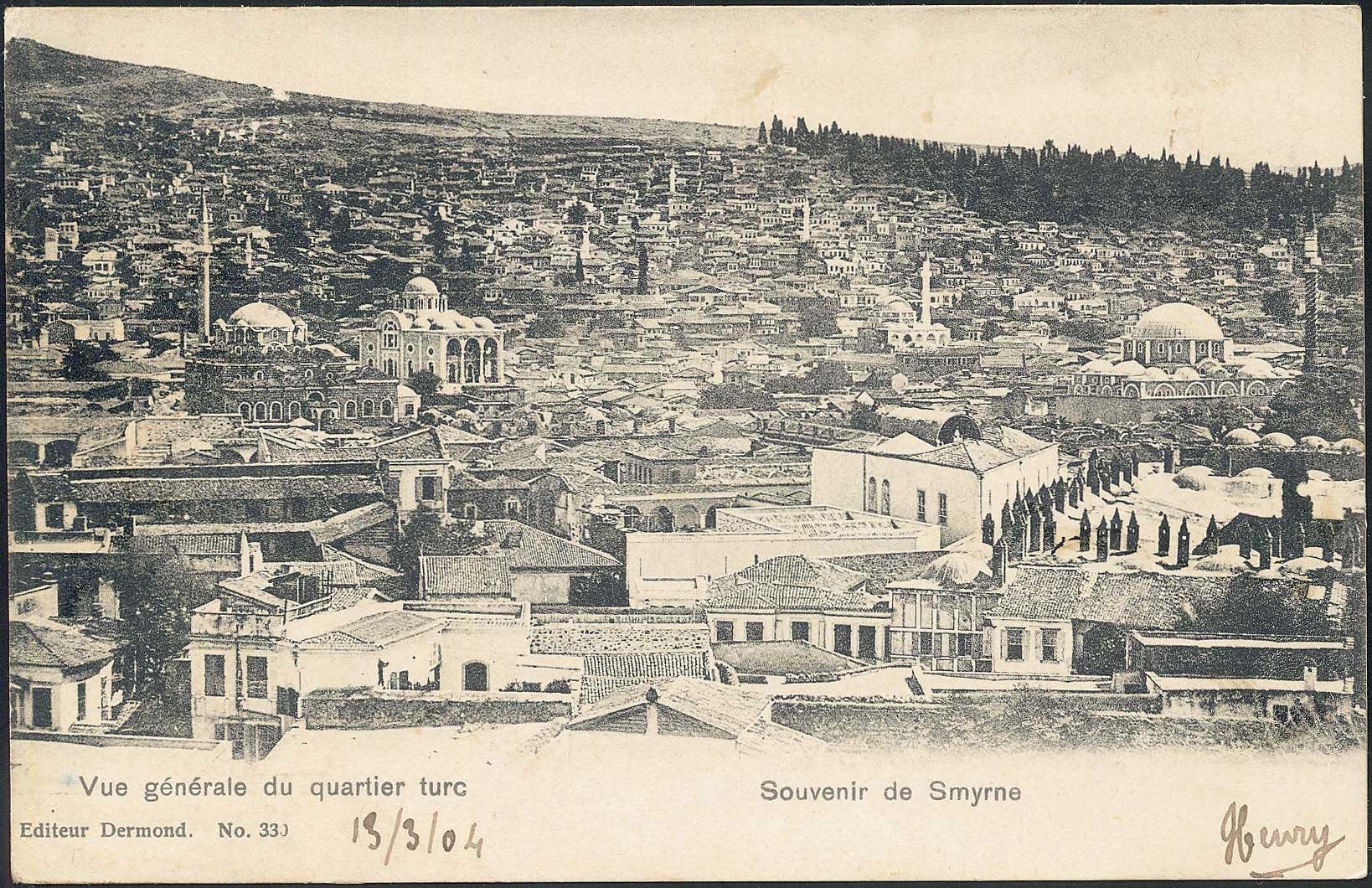 Lot 1933 - - Smyrne,Constantinople, Asia Minor - A. Karamitsos Postal & Live Internet Auction 752 Lot 1933 - - Smyrne,Constantinople, Asia Minor - A. Karamitsos Postal & Live Internet Auction 752