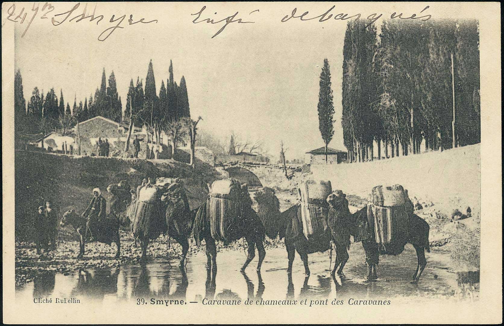 Lot 2023 - - Smyrne,Constantinople, Asia Minor - A. Karamitsos Postal & Live Internet Auction 751 Lot 2023 - - Smyrne,Constantinople, Asia Minor - A. Karamitsos Postal & Live Internet Auction 751