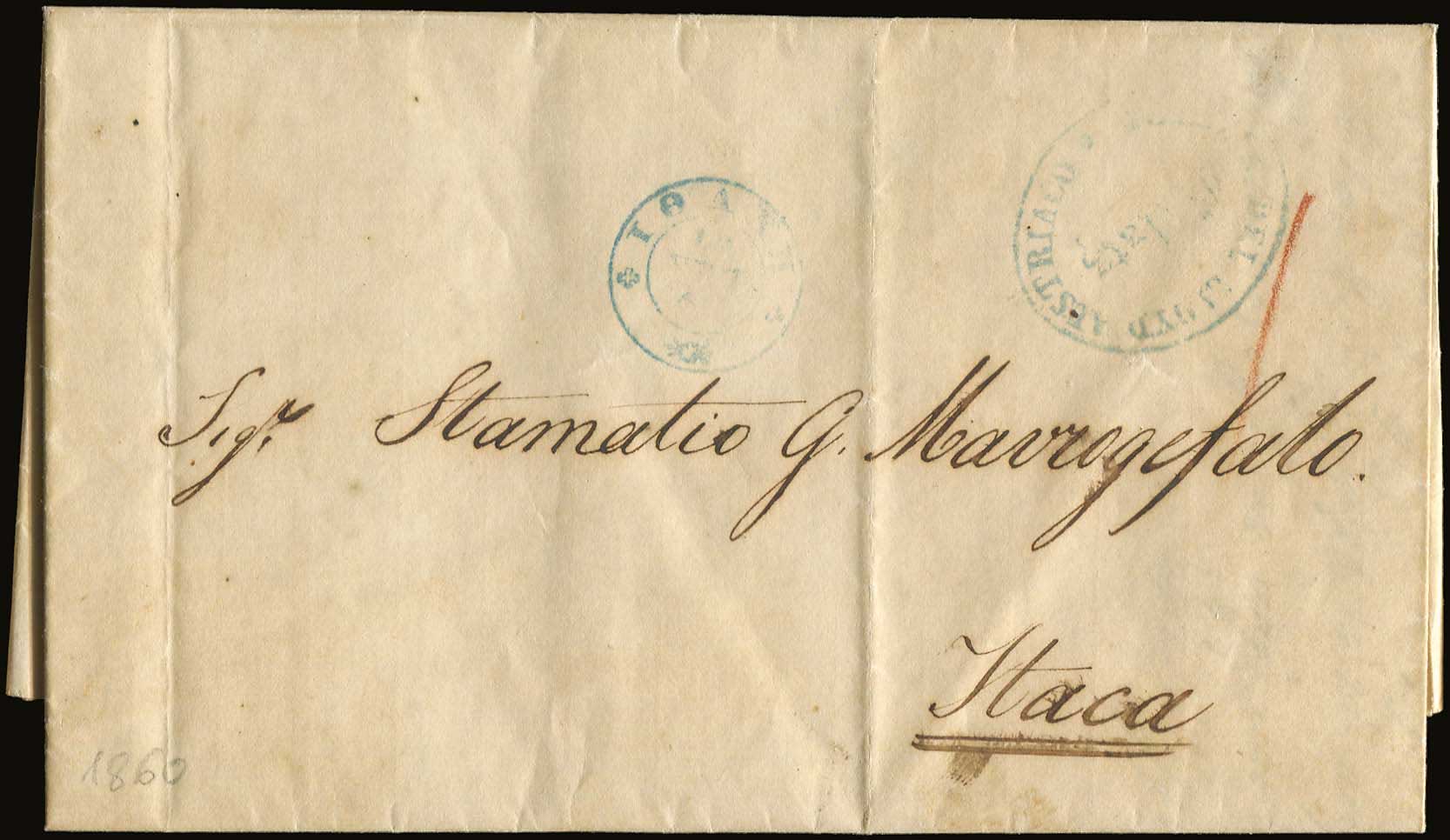 Lot 728 - - IONIANISLANDS -  A. Karamitsos Postal & Live Internet Auction 752