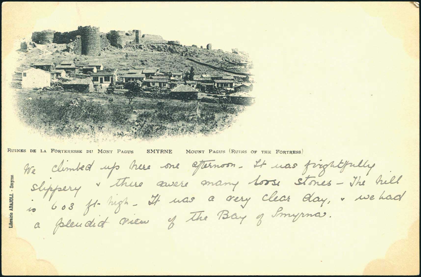 Lot 2003 - - Smyrne,Constantinople, Asia Minor - A. Karamitsos Postal & Live Internet Auction 751 Lot 2003 - - Smyrne,Constantinople, Asia Minor - A. Karamitsos Postal & Live Internet Auction 751