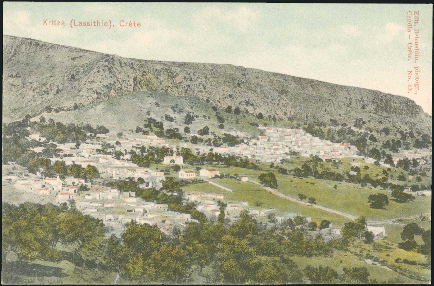Lot 1417 - PICTURE POSTCARDS - Crète - A. Karamitsos Postal & Live Internet Auction 749 Lot 1417 - PICTURE POSTCARDS - Crète - A. Karamitsos Postal & Live Internet Auction 749