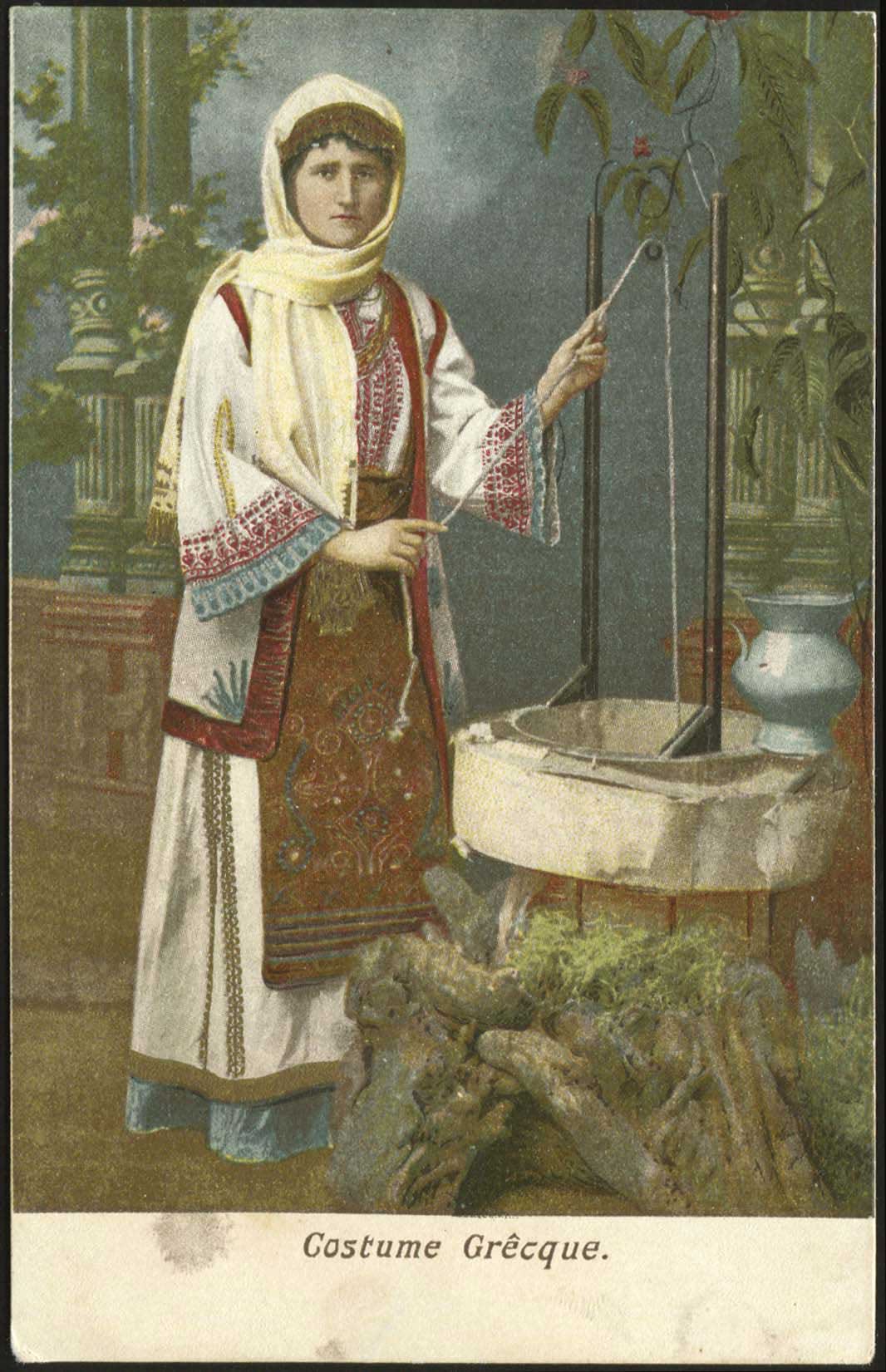 Lot 1911 - PICTURE POSTCARDS - costumes -  A. Karamitsos Postal & Live Internet Auction 749