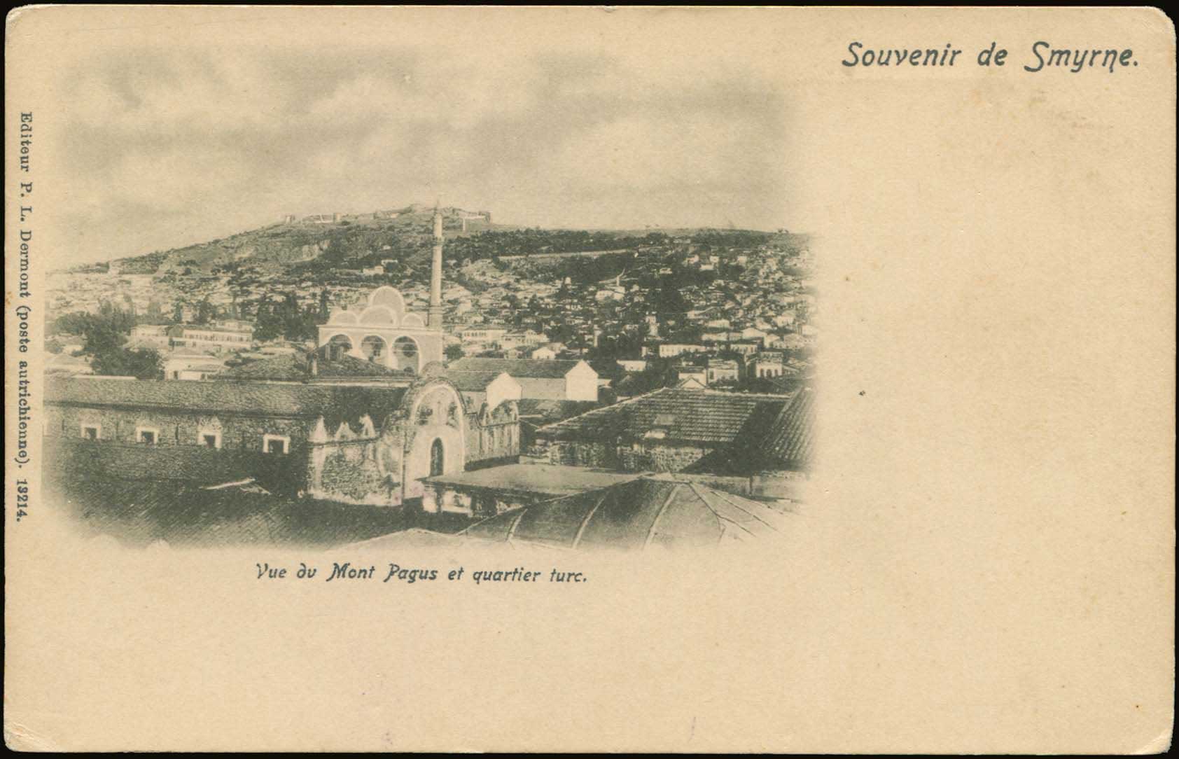 Lot 1932 - - Smyrne,Constantinople, Asia Minor - A. Karamitsos Postal & Live Internet Auction 752 Lot 1932 - - Smyrne,Constantinople, Asia Minor - A. Karamitsos Postal & Live Internet Auction 752