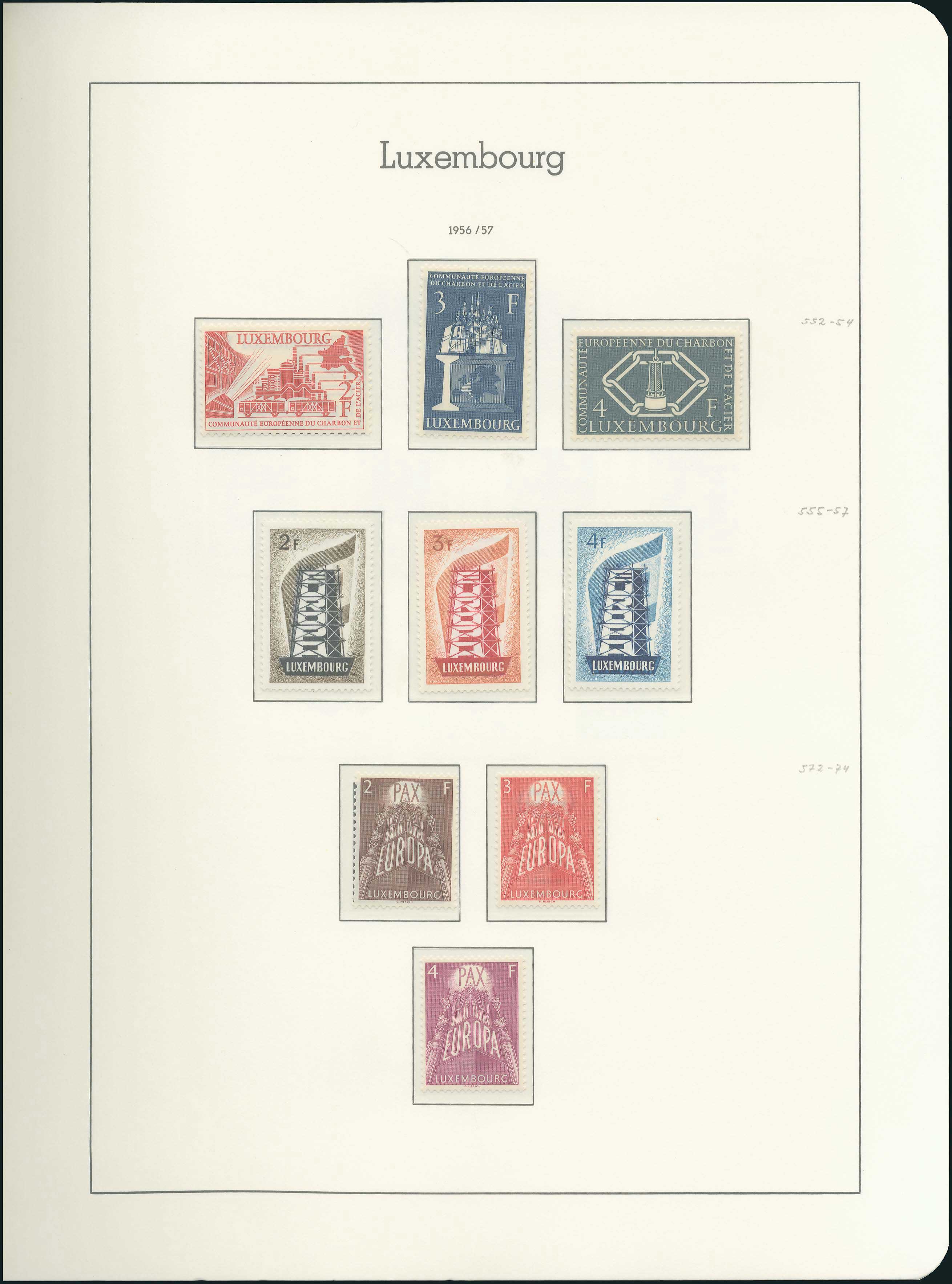 Lot 1169 - - Luxembourg - A. Karamitsos Postal & Live Internet Auction 751 Lot 1169 - - Luxembourg - A. Karamitsos Postal & Live Internet Auction 751