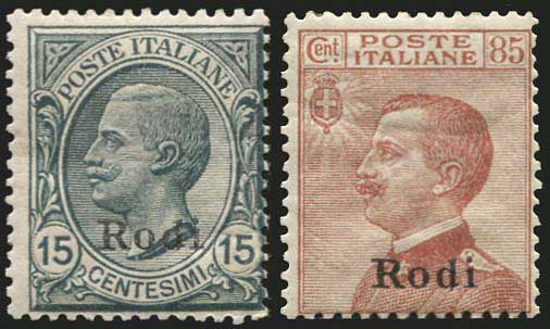 Lot 835 - - ItalianOccupation - Italian Post Office Issues -  A. Karamitsos Postal & Live Internet Auction 754