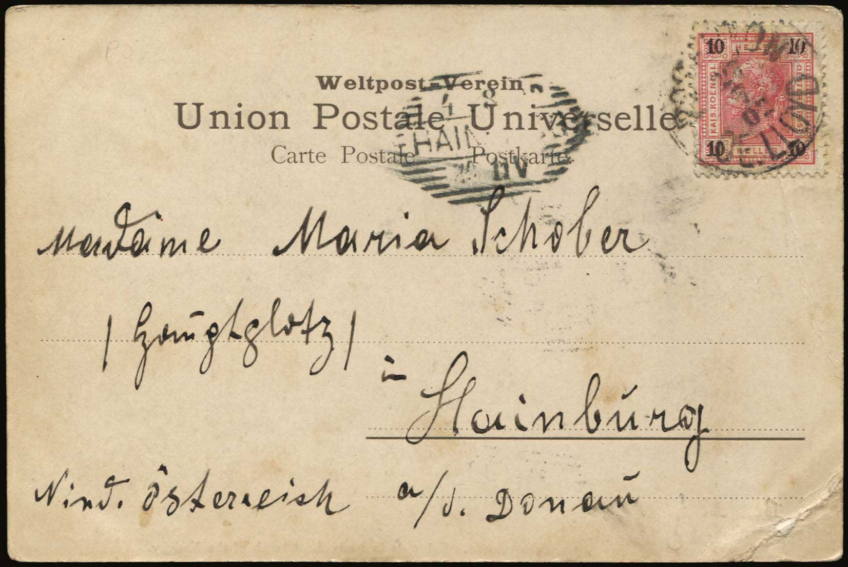 Lot 961 - LEVANT - AUSTRIAN P.O. - A. Karamitsos Postal & Live Internet Auction 749 Lot 961 - LEVANT - AUSTRIAN P.O. - A. Karamitsos Postal & Live Internet Auction 749
