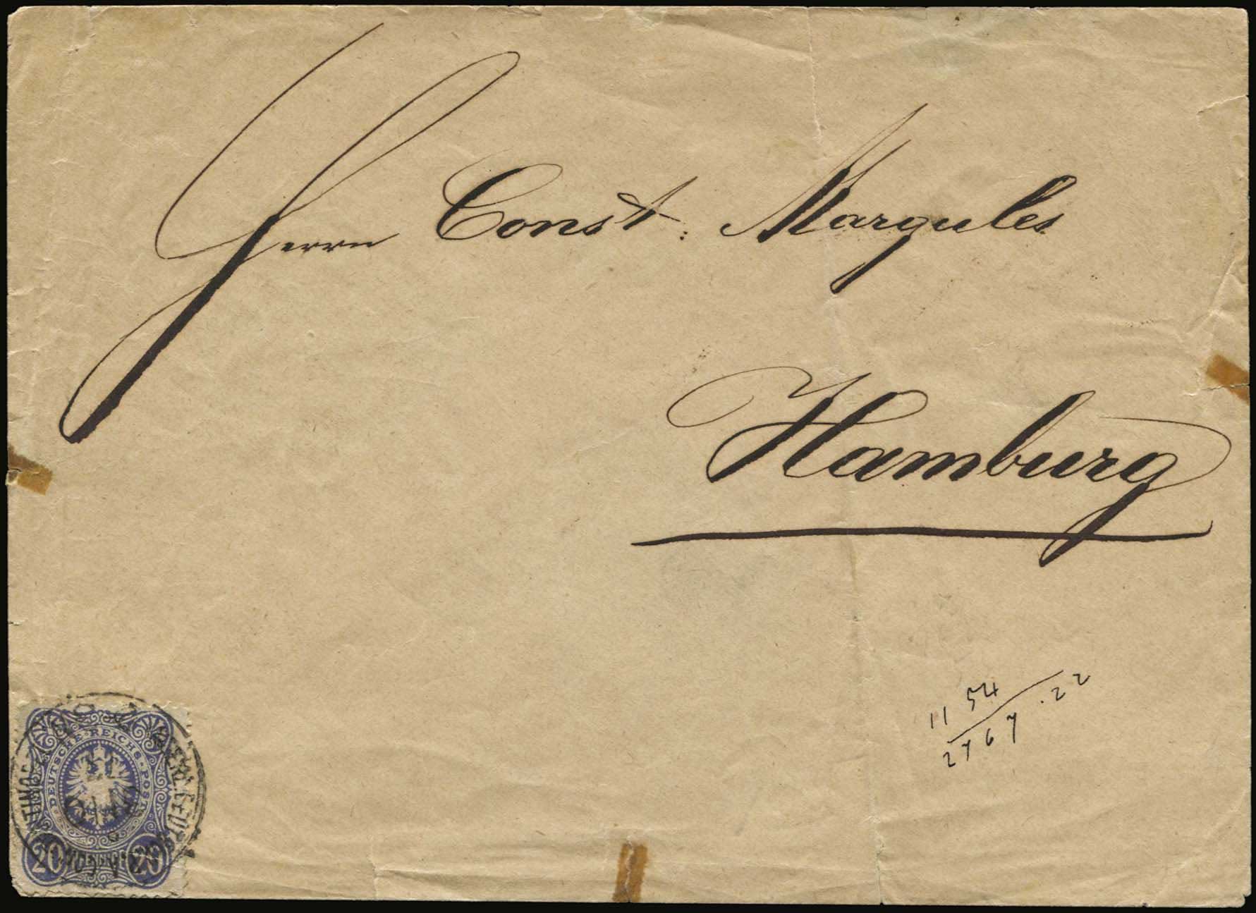 Lot 994 - - GermanP.O. -  A. Karamitsos Postal & Live Internet Auction 751