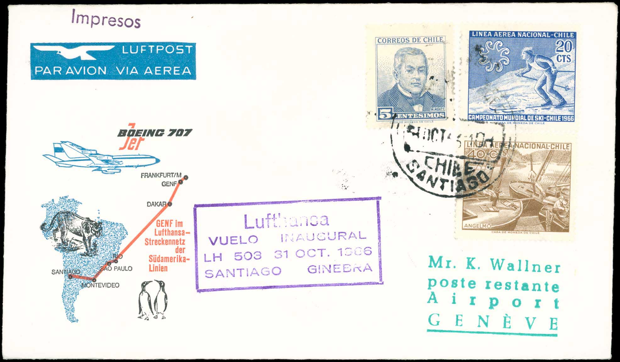 Lot 758 - - FirstFlights - A. Karamitsos Live Internet Auction 23 Lot 758 - - FirstFlights - A. Karamitsos Live Internet Auction 23