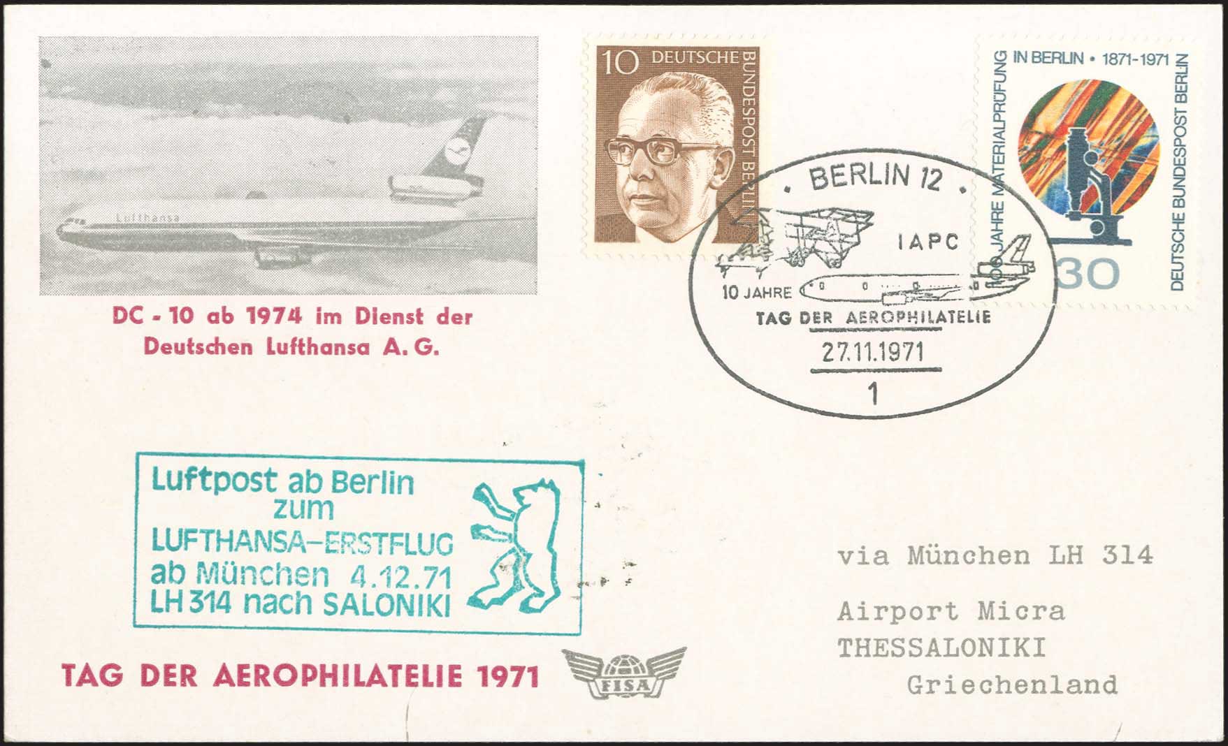 Lot 741 - - FirstFlights - A. Karamitsos Live Internet Auction 23 Lot 741 - - FirstFlights - A. Karamitsos Live Internet Auction 23