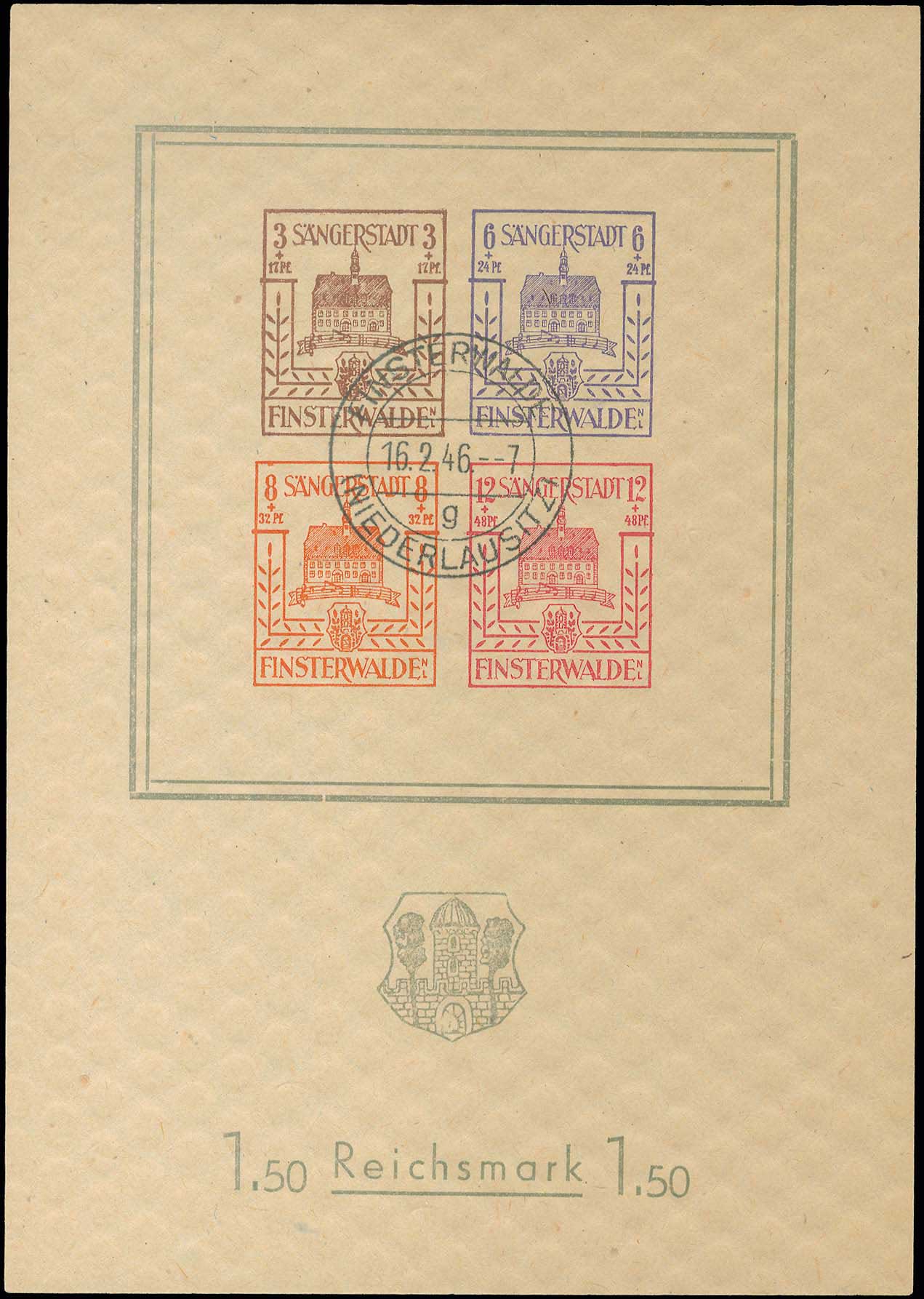 Lot 1496 - Germany(Reich-West-East-Berlin)  -  A. Karamitsos Live Internet Auction 27