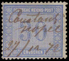 Lot 1210 - - GermanP.O. -  A. Karamitsos Postal & Live Internet Auction 754