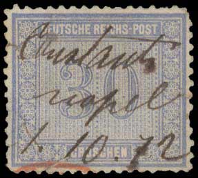 Lot 1158 - - GermanP.O. - A. Karamitsos Postal & Live Internet Auction 755 Lot 1158 - - GermanP.O. - A. Karamitsos Postal & Live Internet Auction 755