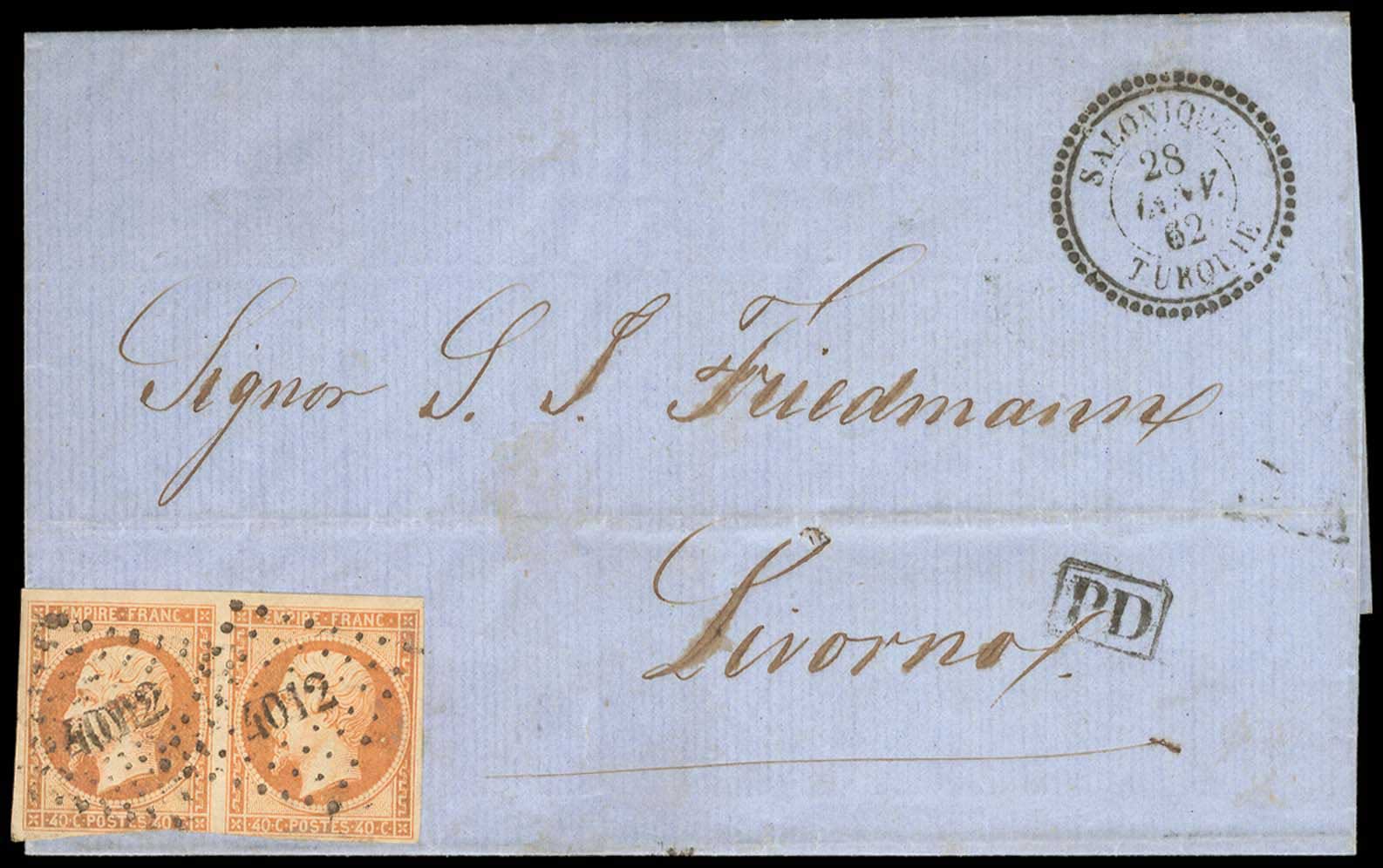 Lot 1155 - - FrenchP.O. - A. Karamitsos Postal & Live Internet Auction 755 Lot 1155 - - FrenchP.O. - A. Karamitsos Postal & Live Internet Auction 755