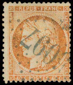 Lot 1207 - - FrenchP.O. -  A. Karamitsos Postal & Live Internet Auction 754