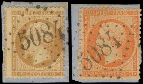 Lot 1152 - - FrenchP.O. - A. Karamitsos Postal & Live Internet Auction 755 Lot 1152 - - FrenchP.O. - A. Karamitsos Postal & Live Internet Auction 755