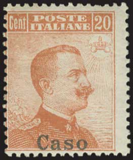 Lot 896 - ItalianOccupation - Italian Post Office Issues  -  A. Karamitsos Live Internet Auction 27