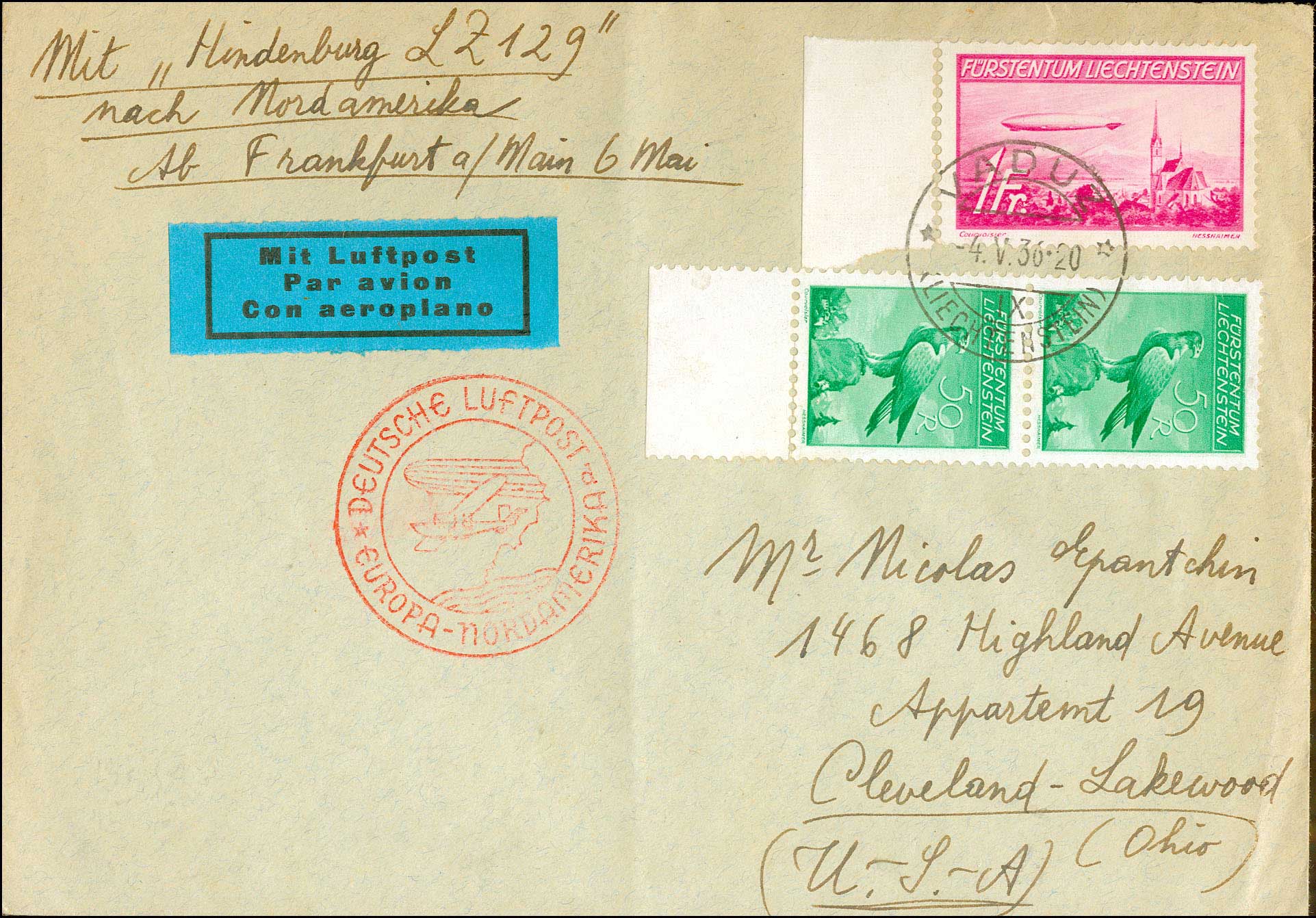 Lot 793 - Air-MailCovers,Cards,Cachets,Etc.  -  A. Karamitsos Live Internet Auction 27