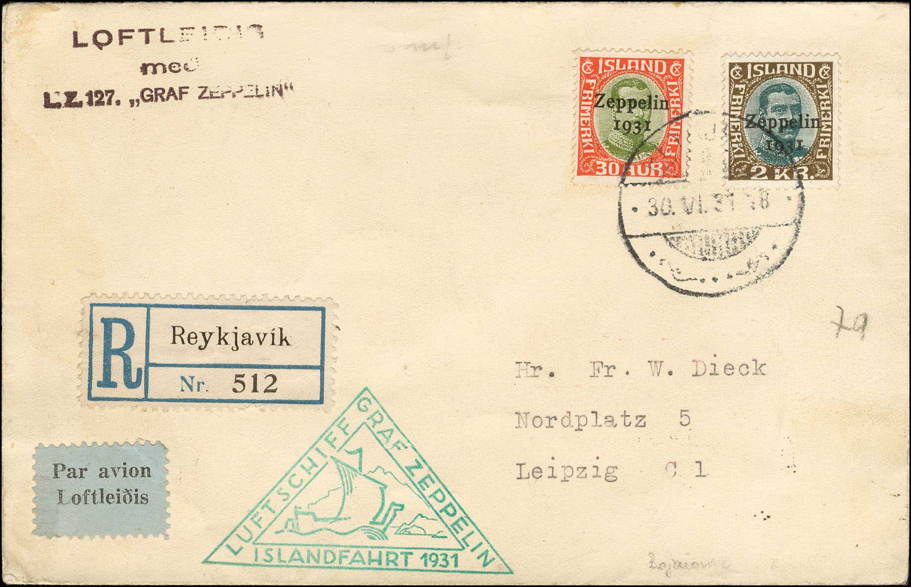 Lot 787 - Air-MailCovers,Cards,Cachets,Etc.  -  A. Karamitsos Live Internet Auction 27