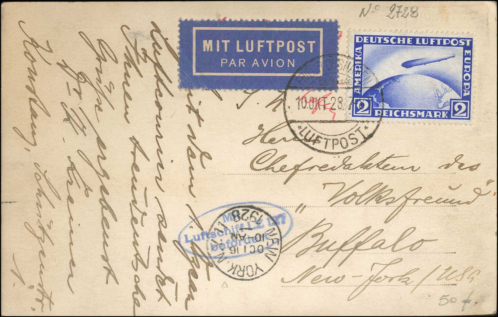 Lot 785 - Air-MailCovers,Cards,Cachets,Etc.  -  A. Karamitsos Live Internet Auction 27