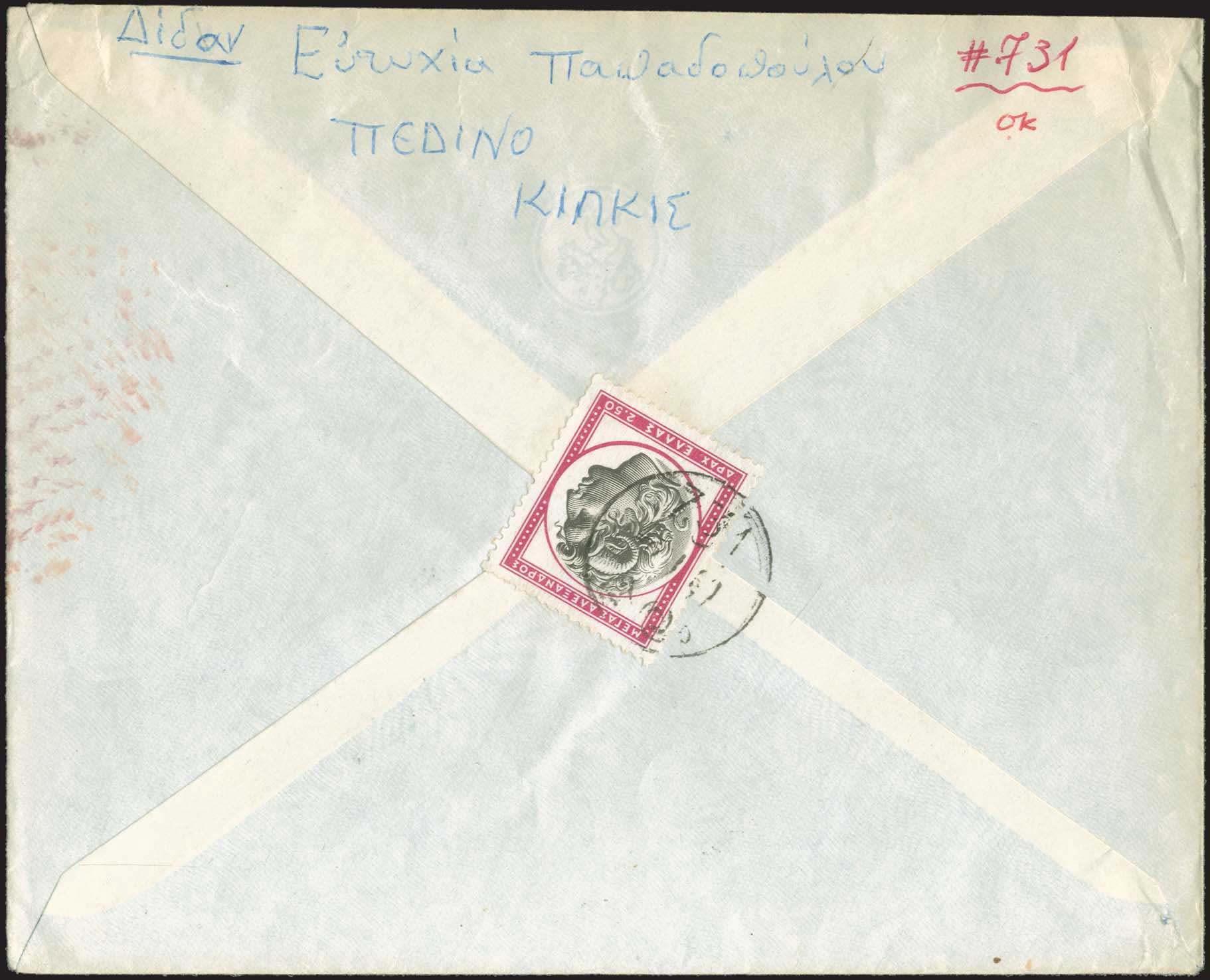 Lot 1027 - - RuralCancellations -  A. Karamitsos Postal & Live Internet Auction 755