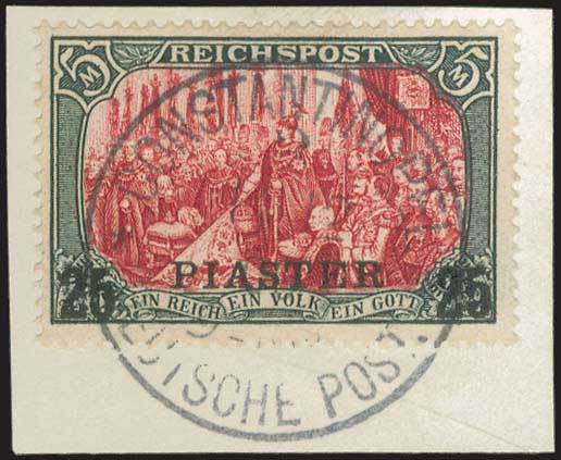 Lot 1001 - - GermanP.O. - A. Karamitsos Postal & Live Internet Auction 752 Lot 1001 - - GermanP.O. - A. Karamitsos Postal & Live Internet Auction 752