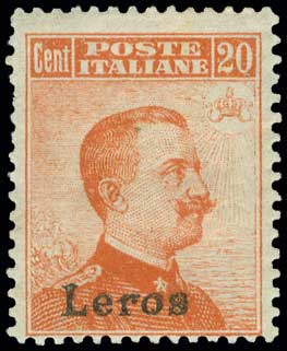 Lot 899 - ItalianOccupation - Italian Post Office Issues  -  A. Karamitsos Live Internet Auction 27