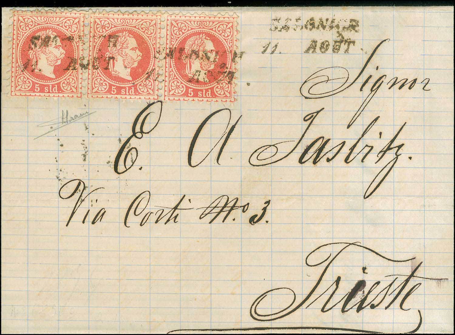 Lot 980 - - AustrianP.O. -  A. Karamitsos Postal & Live Internet Auction 751
