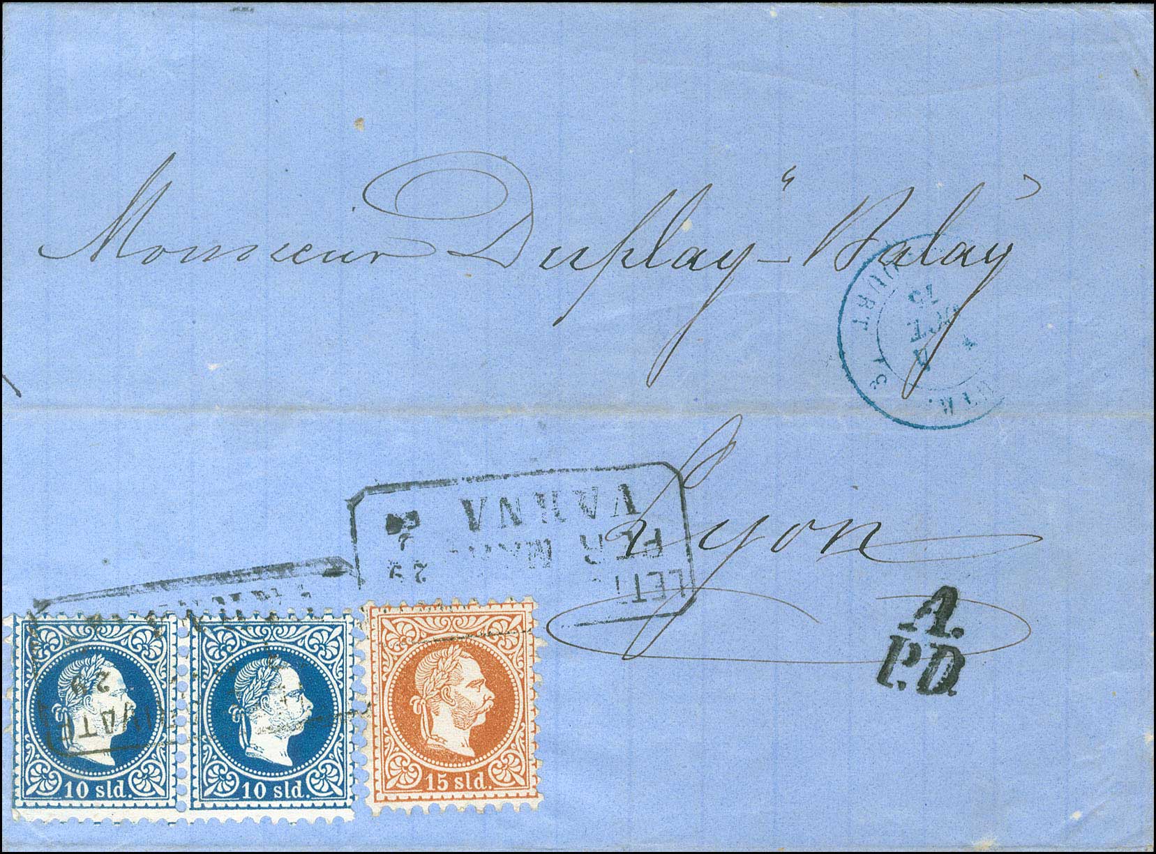 Lot 1241 - AustrianP.O.  -  A. Karamitsos Live Internet Auction 27