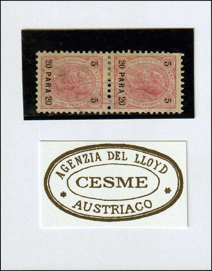 Lot 965 - LEVANT - AUSTRIAN P.O. - A. Karamitsos Postal & Live Internet Auction 749 Lot 965 - LEVANT - AUSTRIAN P.O. - A. Karamitsos Postal & Live Internet Auction 749