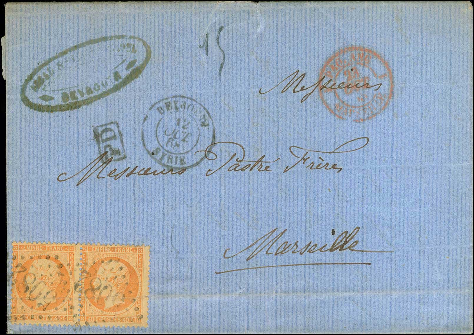 Lot 987 - - FrenchP.O. -  A. Karamitsos Postal & Live Internet Auction 751