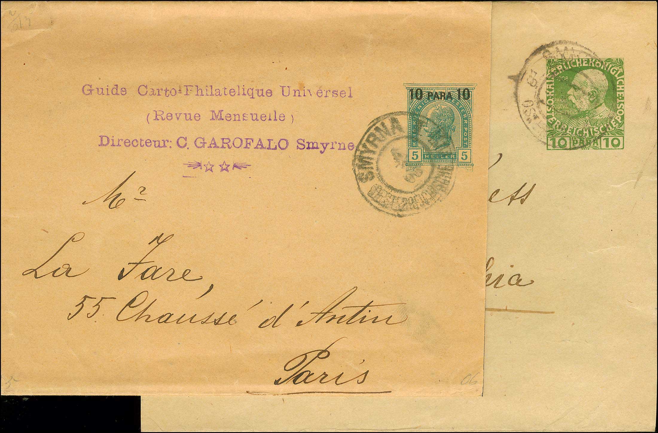 Lot 1197 - - AustrianP.O. - A. Karamitsos Postal & Live Internet Auction 754 Lot 1197 - - AustrianP.O. - A. Karamitsos Postal & Live Internet Auction 754