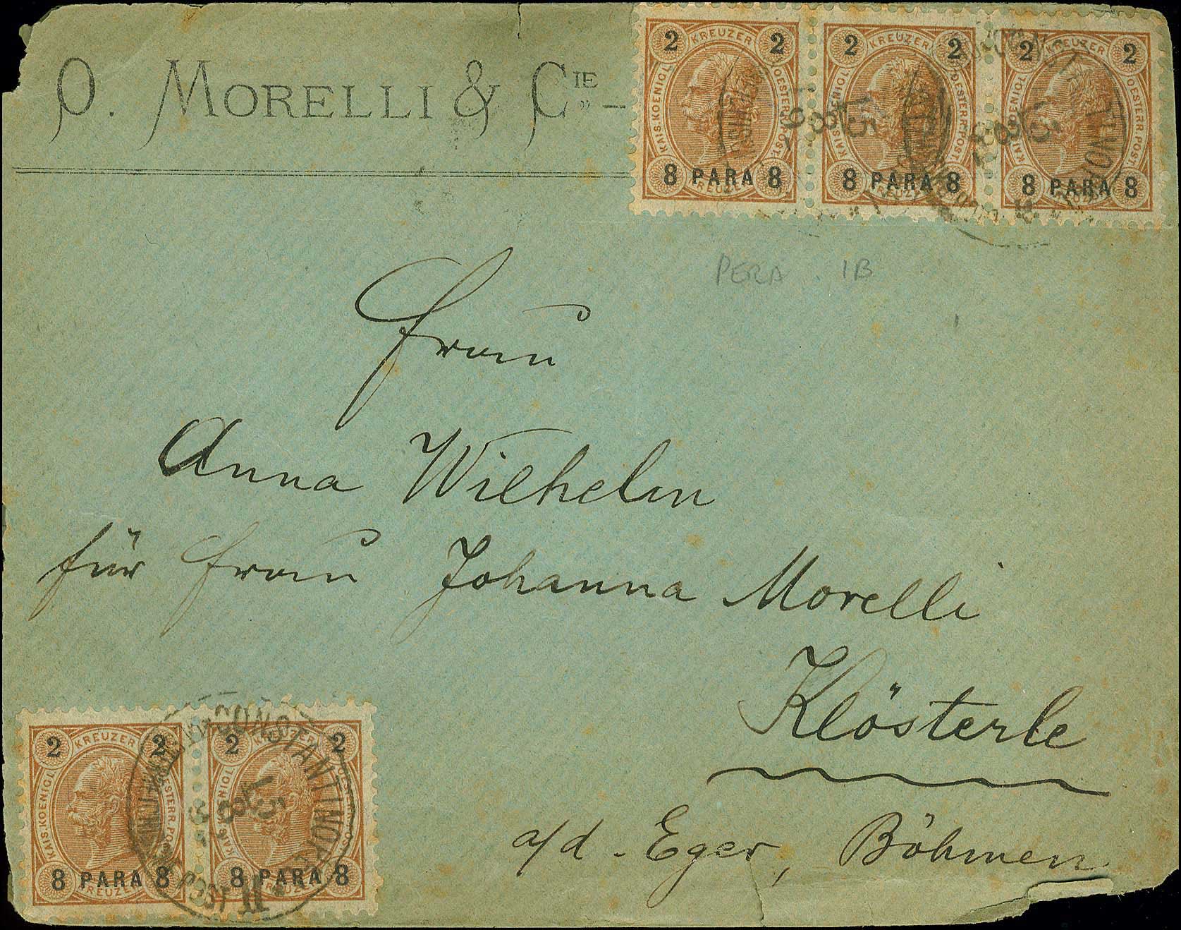 Lot 991 - - AustrianP.O. - A. Karamitsos Postal & Live Internet Auction 752 Lot 991 - - AustrianP.O. - A. Karamitsos Postal & Live Internet Auction 752