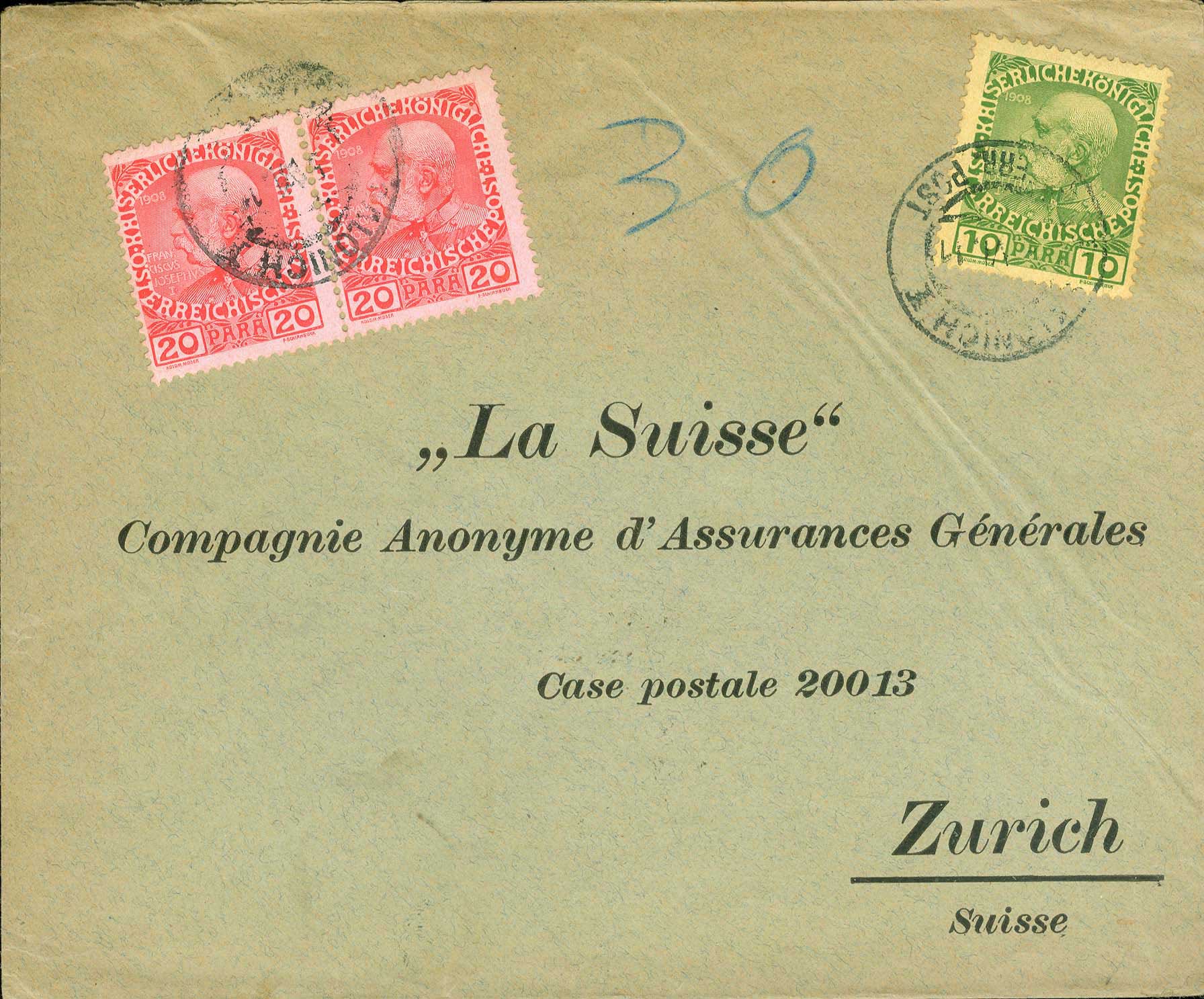 Lot 1194 - - AustrianP.O. - A. Karamitsos Postal & Live Internet Auction 754 Lot 1194 - - AustrianP.O. - A. Karamitsos Postal & Live Internet Auction 754