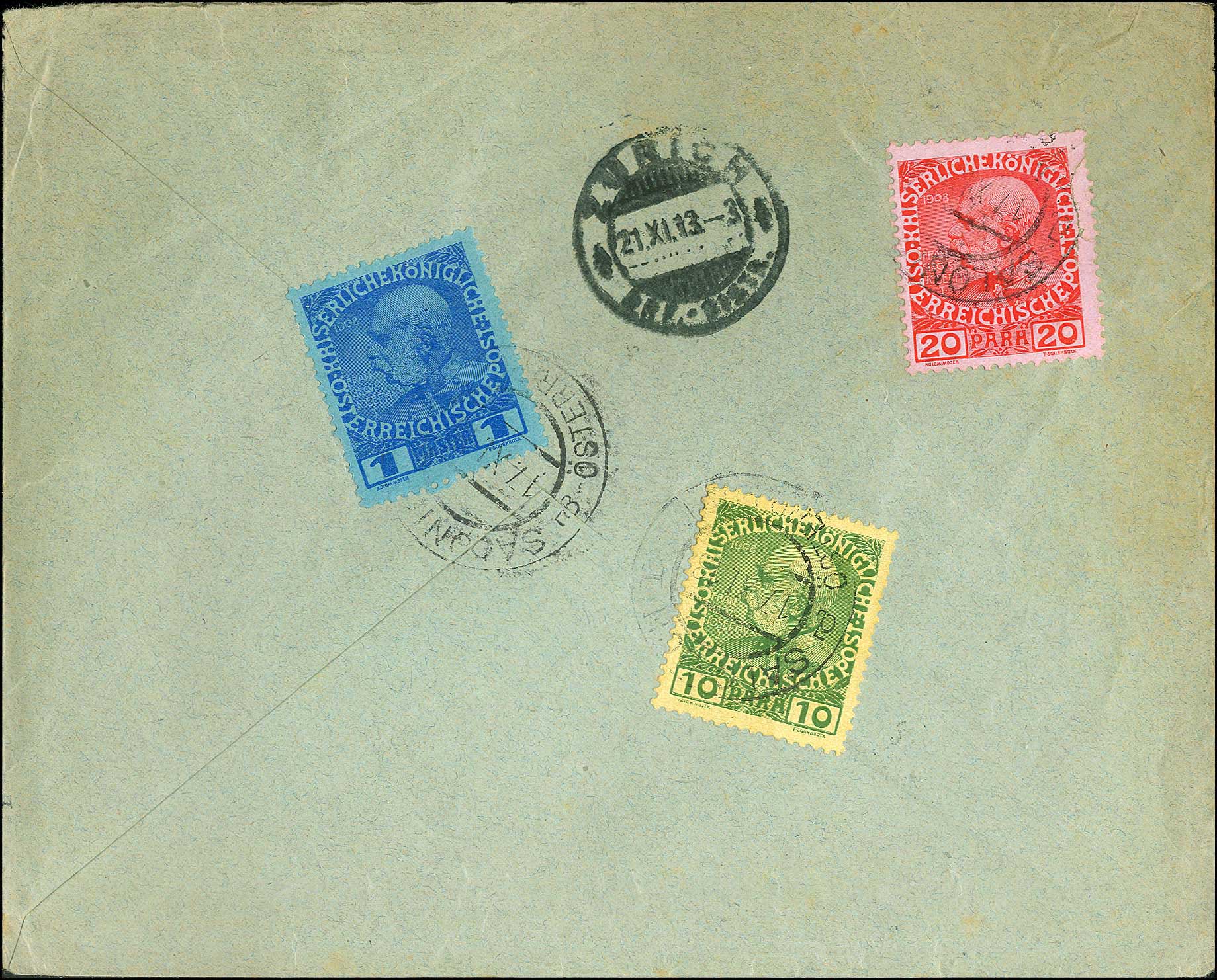 Lot 995 - - AustrianP.O. - A. Karamitsos Postal & Live Internet Auction 752 Lot 995 - - AustrianP.O. - A. Karamitsos Postal & Live Internet Auction 752