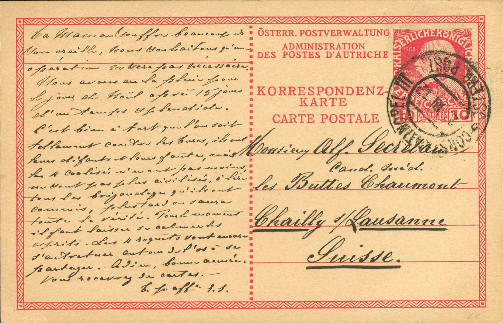 Lot 967 - LEVANT - AUSTRIAN P.O. - A. Karamitsos Postal & Live Internet Auction 749 Lot 967 - LEVANT - AUSTRIAN P.O. - A. Karamitsos Postal & Live Internet Auction 749
