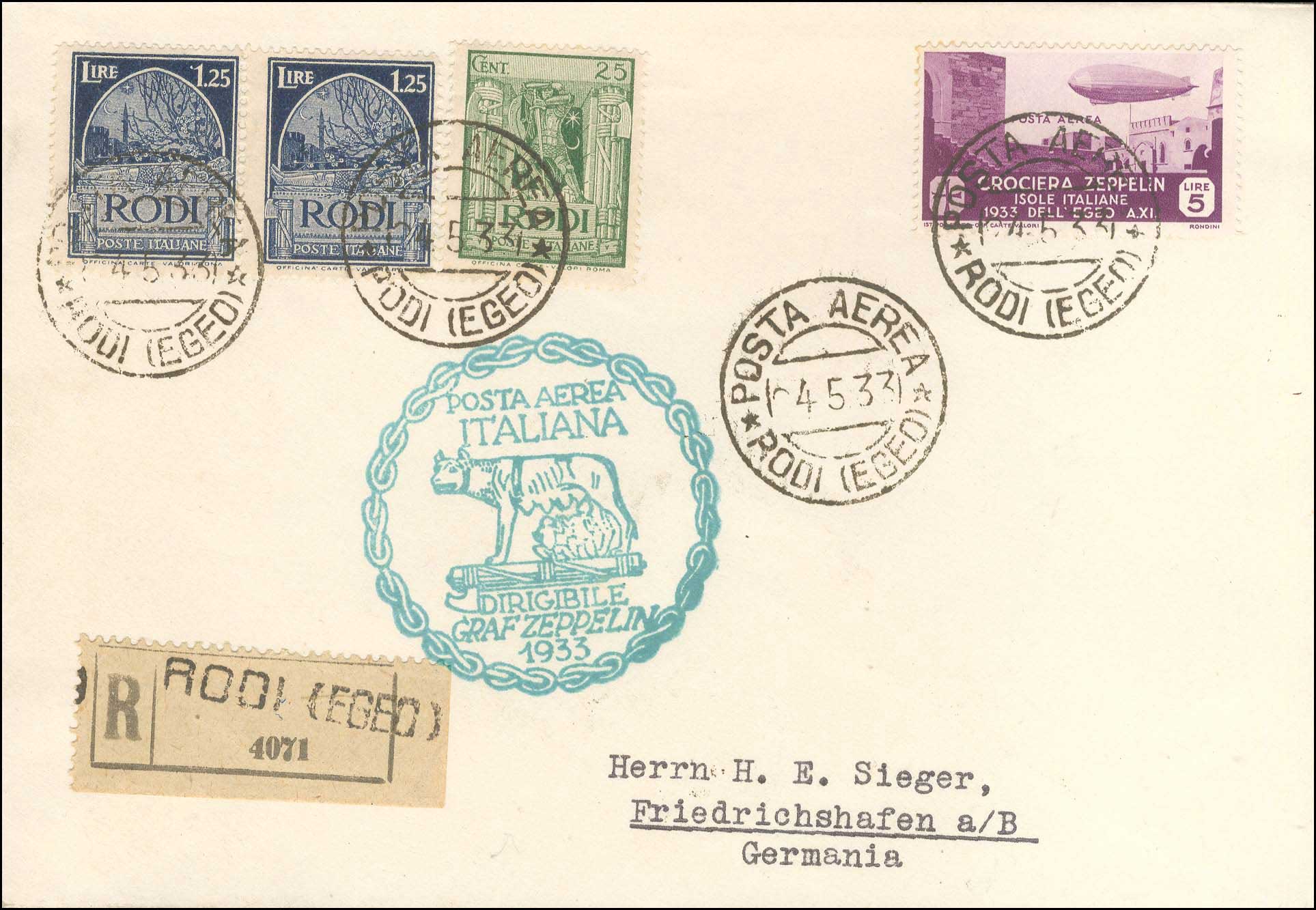 Lot 846 - - ItalianDodecanese - Italian Post Office Issues - A. Karamitsos Live Internet Auction 23 Lot 846 - - ItalianDodecanese - Italian Post Office Issues - A. Karamitsos Live Internet Auction 23