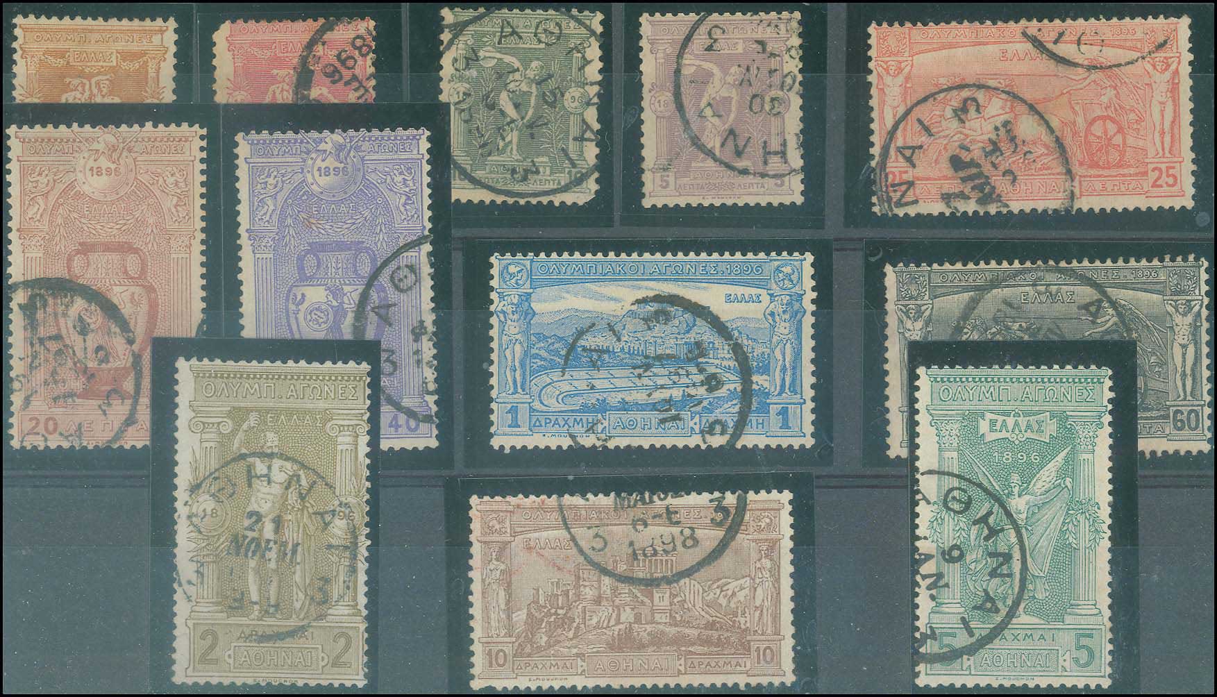 Lot 289 - - 1896FIRST OLYMPIC GAMES - A. Karamitsos Postal & Live Internet Auction 751 Lot 289 - - 1896FIRST OLYMPIC GAMES - A. Karamitsos Postal & Live Internet Auction 751