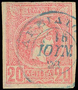 Lot 1079 - TypeIv Postmarks  -  A. Karamitsos Live Internet Auction 27