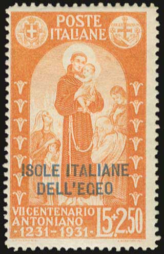 Lot 685 - - ItalianDodecanese - Italian Post Office Issues - A. Karamitsos Postal & Live Internet Auction 751 Lot 685 - - ItalianDodecanese - Italian Post Office Issues - A. Karamitsos Postal & Live Internet Auction 751