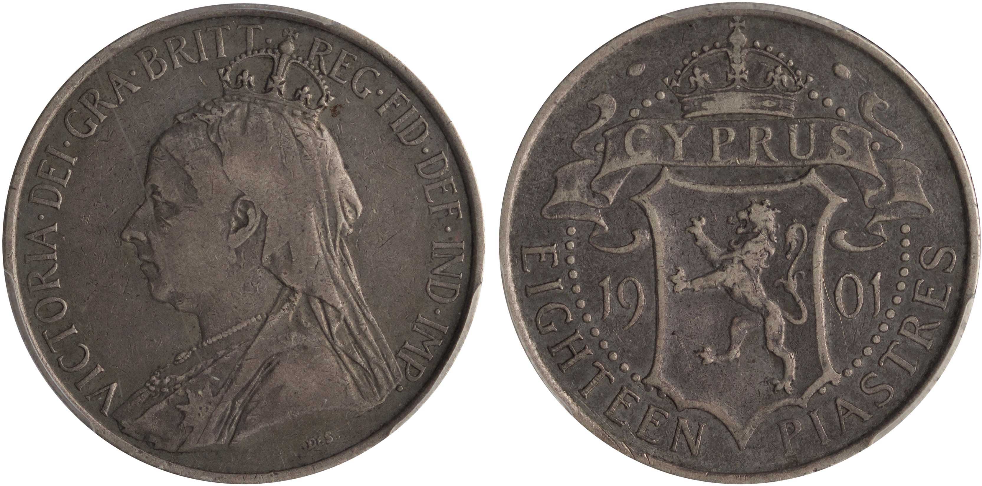 Lot 6416 - COINS& TOKENS - Cyprus - A. Karamitsos Postal & Live Internet Auction 750, Part A Coins, Medals & Banknotes Lot 6416 - COINS& TOKENS - Cyprus - A. Karamitsos Postal & Live Internet Auction 750, Part A Coins, Medals & Banknotes