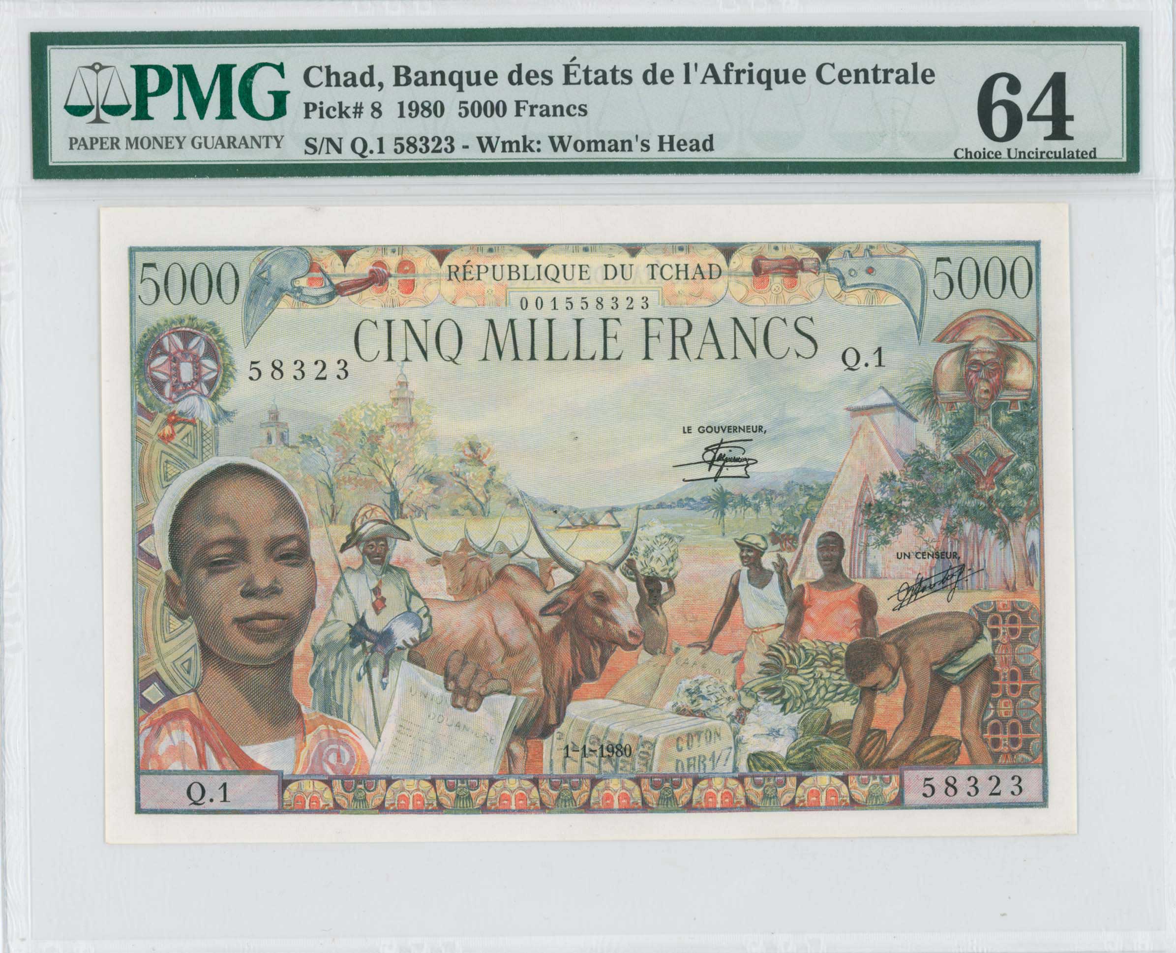 Lot 7077 - PAPERMONEY - BANKNOTES - BANKNOTESOF AFRICAN COUNTRIES - A. Karamitsos Postal & Live Internet Auction 750, Part B Coins, Medals & Banknotes Lot 7077 - PAPERMONEY - BANKNOTES - BANKNOTESOF AFRICAN COUNTRIES - A. Karamitsos Postal & Live Internet Auction 750, Part B Coins, Medals & Banknotes