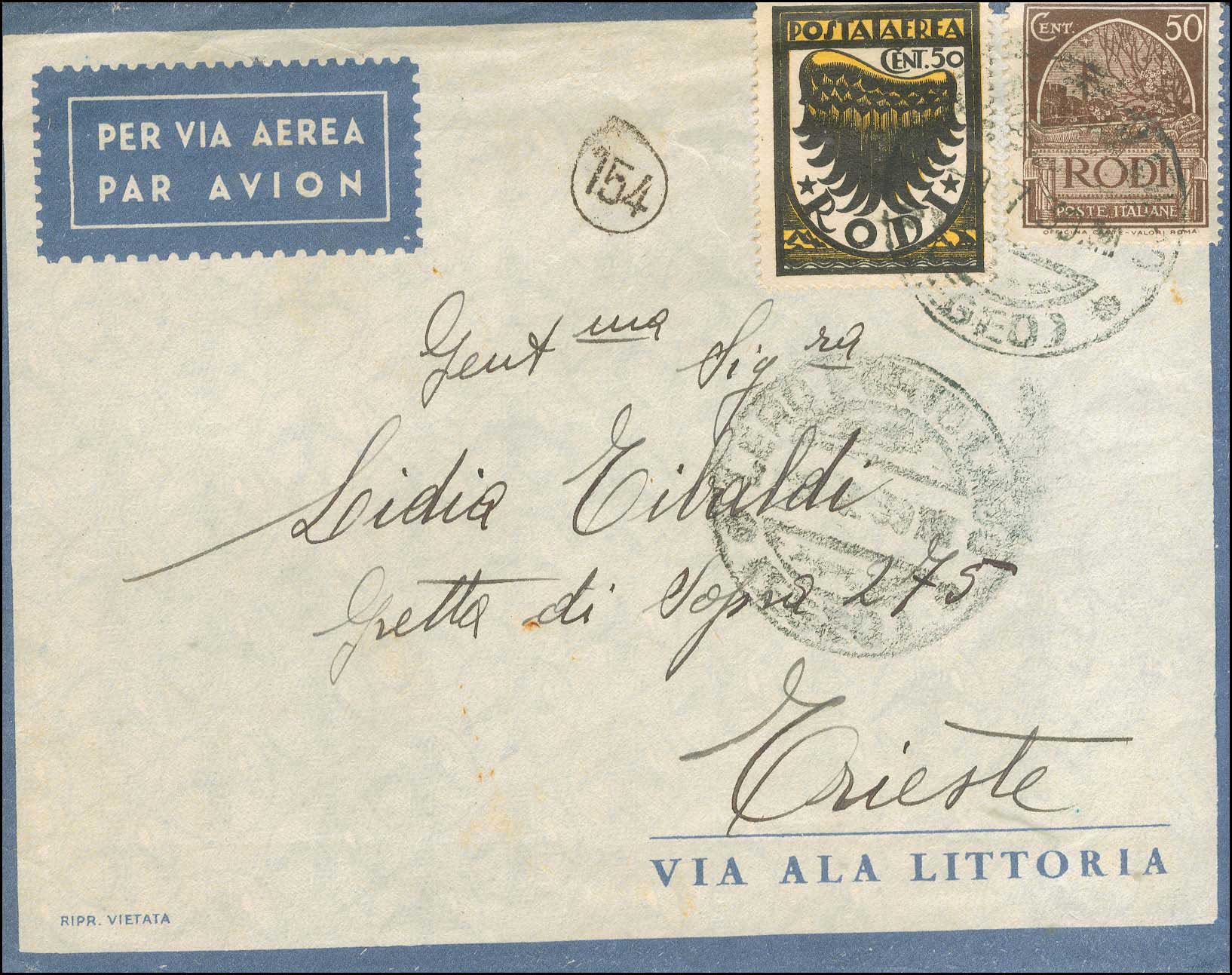 Lot 848 - - ItalianDodecanese - Italian Post Office Issues - A. Karamitsos Live Internet Auction 23 Lot 848 - - ItalianDodecanese - Italian Post Office Issues - A. Karamitsos Live Internet Auction 23