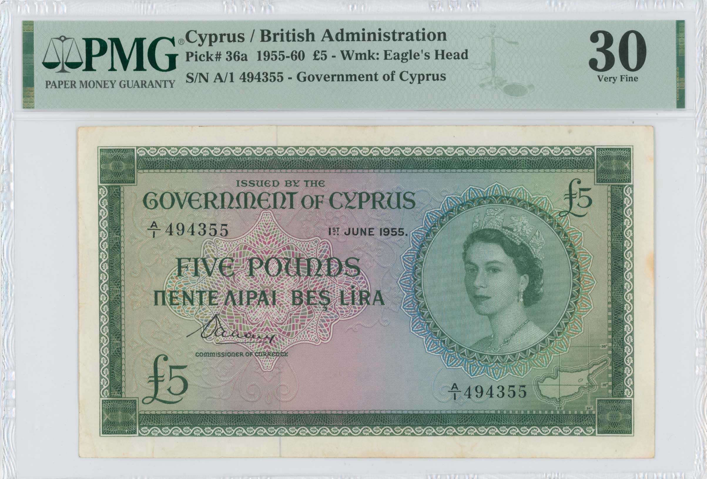 Lot 6702 - - BANKNOTESOF CYPRUS - A. Karamitsos Live Internet Auction 24, Part A Lot 6702 - - BANKNOTESOF CYPRUS - A. Karamitsos Live Internet Auction 24, Part A