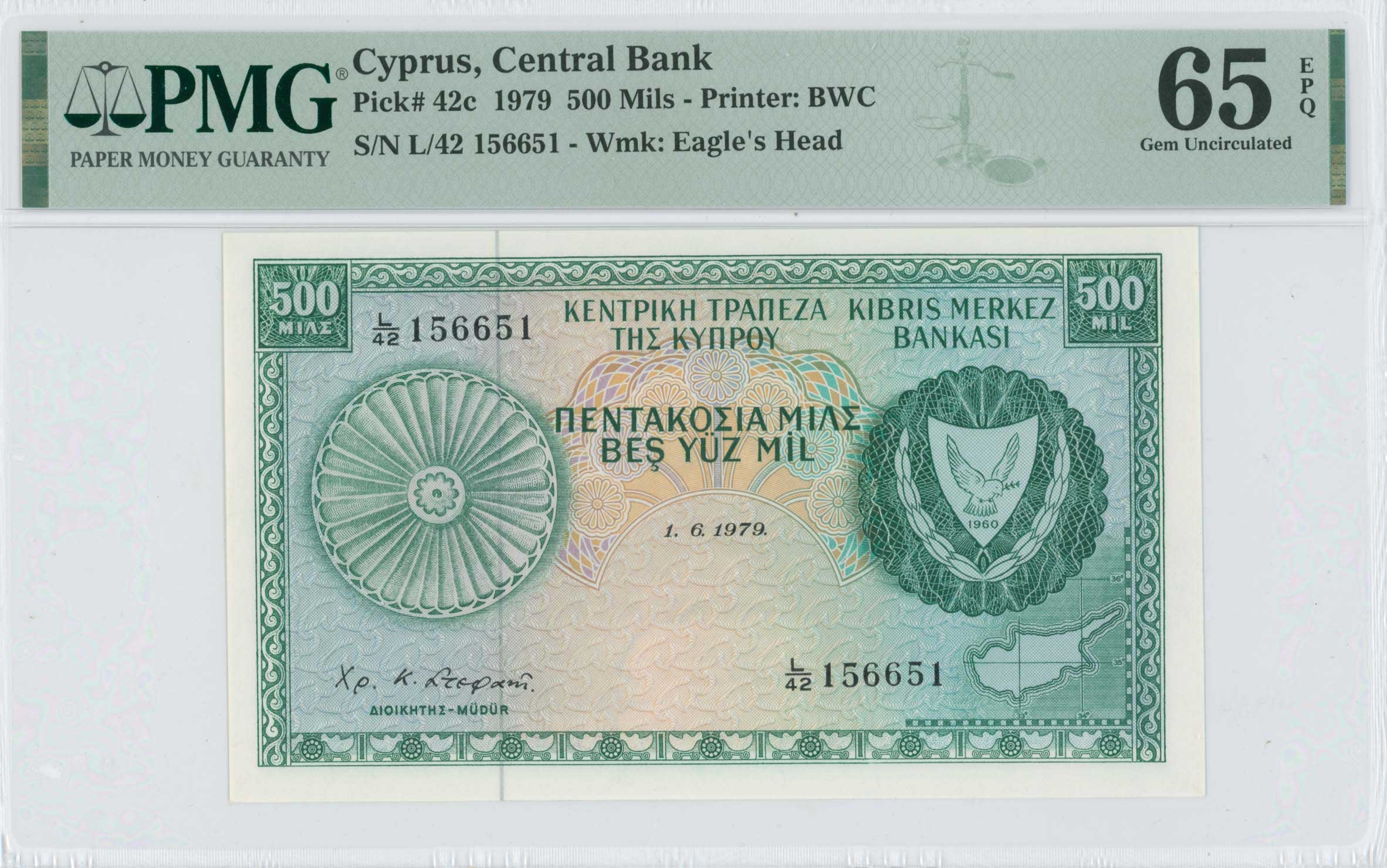 Lot 6715 - - BANKNOTESOF CYPRUS - A. Karamitsos Live Internet Auction 24, Part A Lot 6715 - - BANKNOTESOF CYPRUS - A. Karamitsos Live Internet Auction 24, Part A
