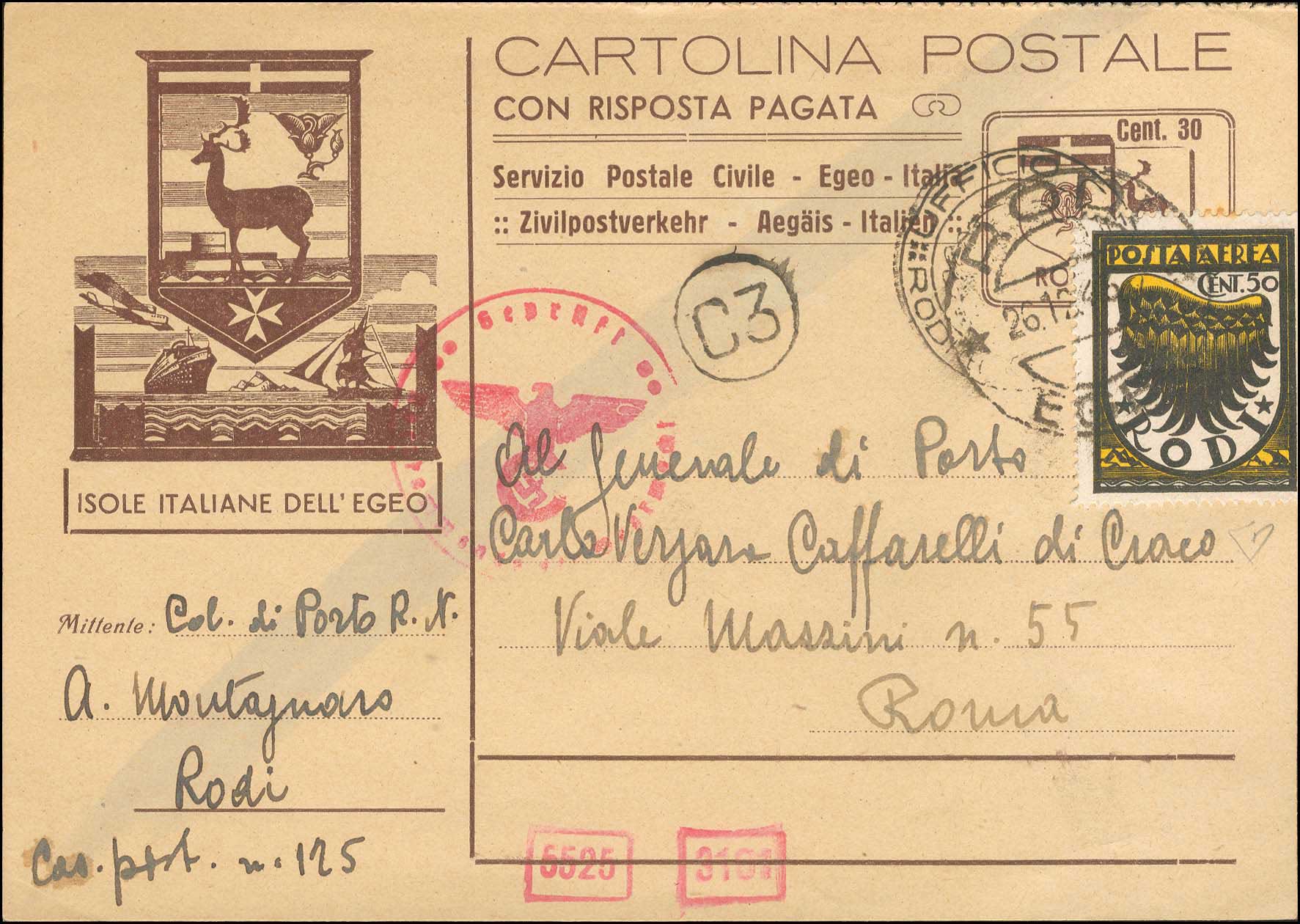 Lot 846 - - GermanMilitary Administration Issues -  A. Karamitsos Postal & Live Internet Auction 754