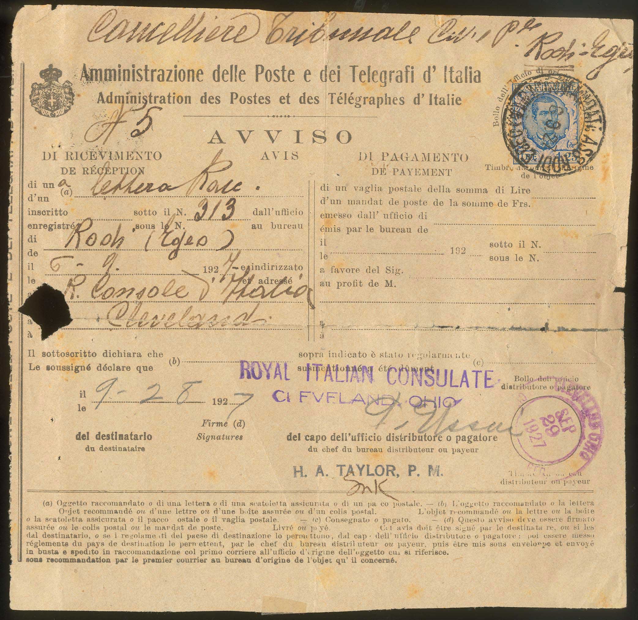 Lot 837 - - ItalianDodecanese - Italian Post Office Issues -  A. Karamitsos Postal & Live Internet Auction 754